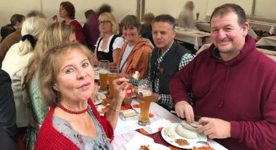 Gute Stimmung beim Straenfest, 03.09.2017 - 