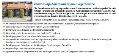 Wahlprogramm - 