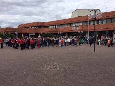 Linedance Flashmob auf dem Burgunder Platz, 20.05.2017 - 